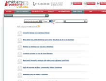 Tablet Screenshot of outillage.metiers-et-passions.com
